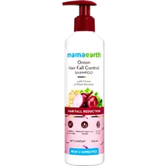 Mamaearth Onion Hair Fall Shampoo For Hair Growth And Hair Fall Control - 250ml -223739043 - Rokomari